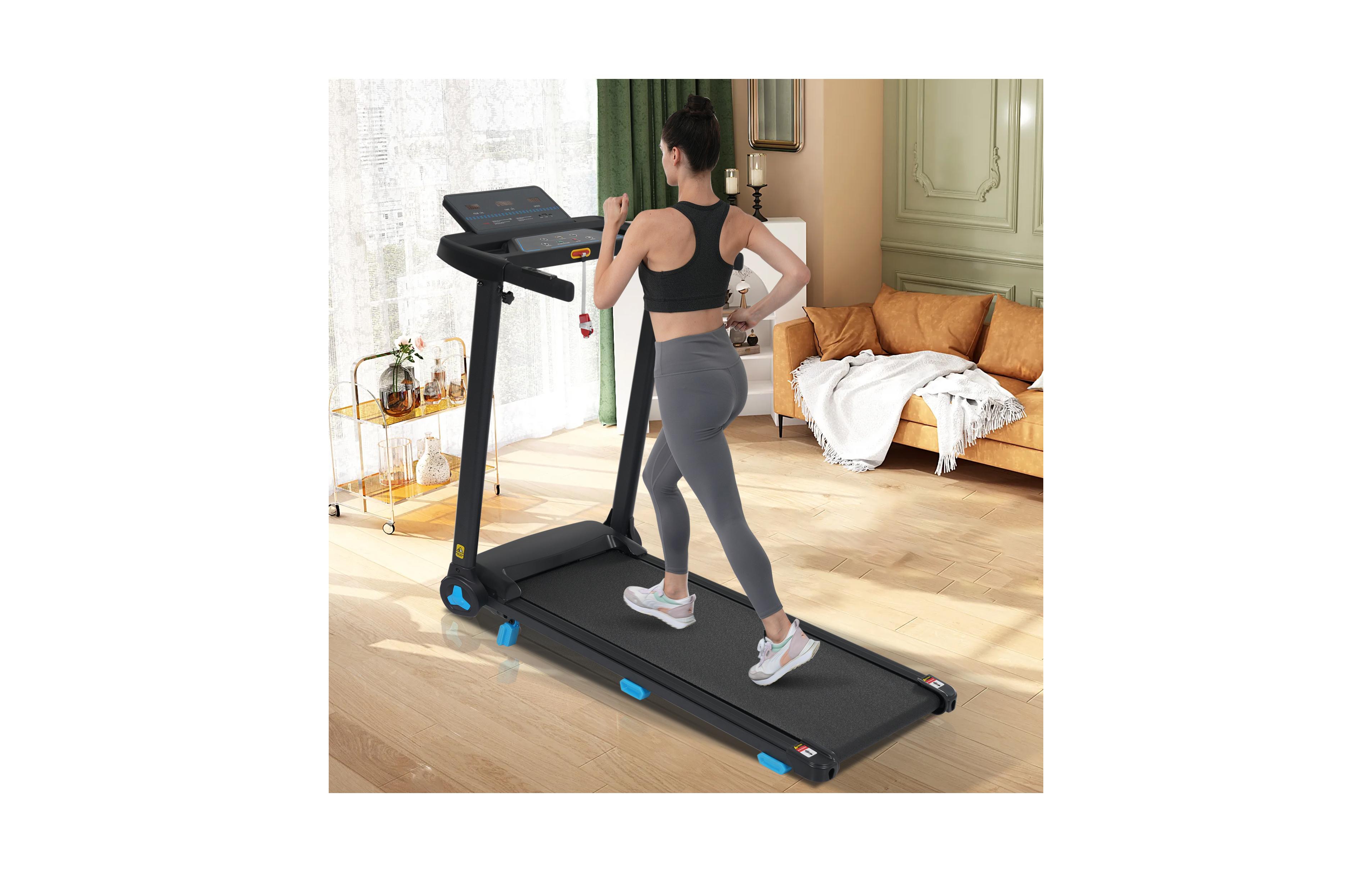 Zeny Treadmill with Incline,3.0HP Quiet Foldable Treadmills for Home,10.0MPH 300 Lbs Weight Capacity Home Exercise Equipment Treadmills