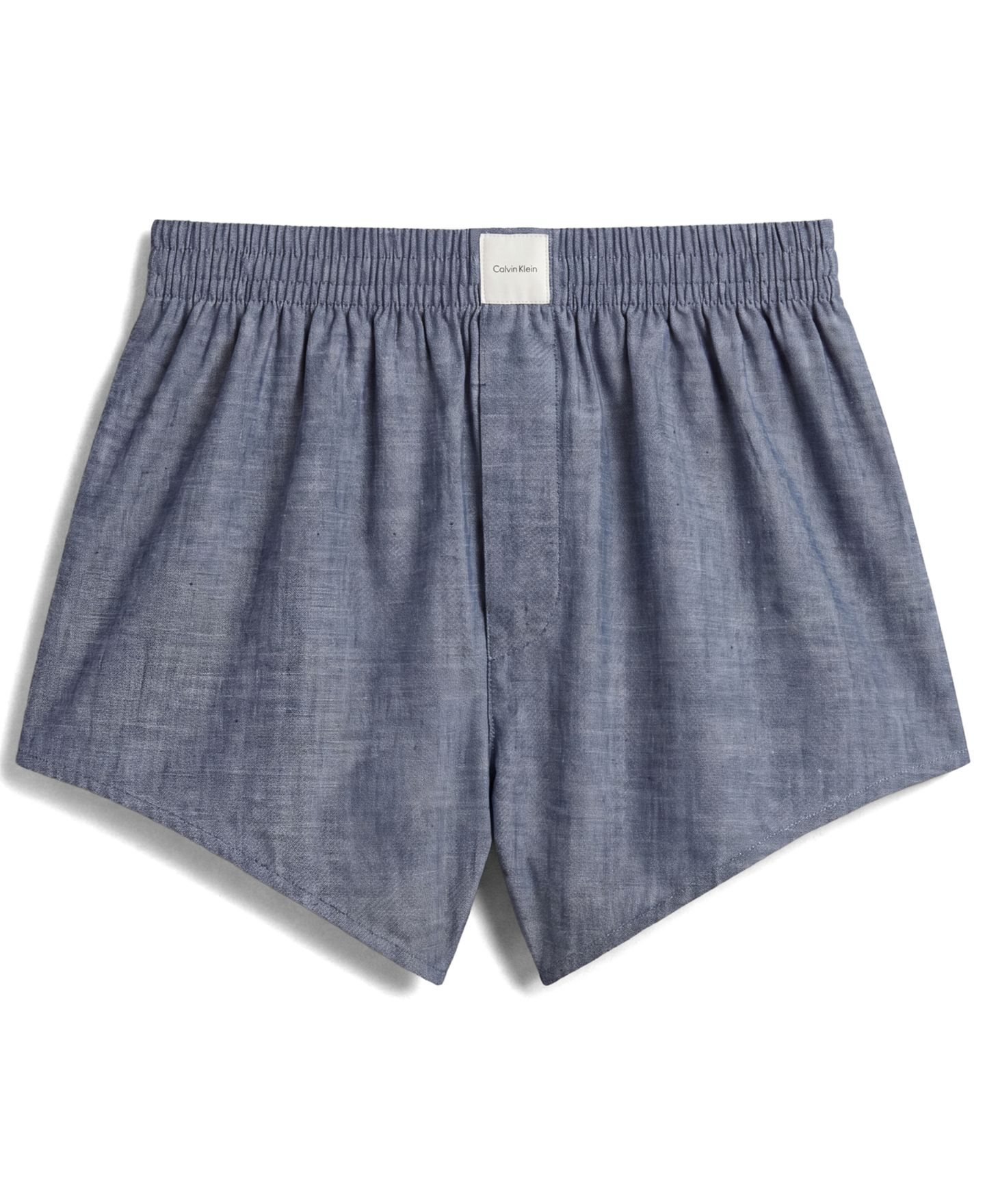Женские шорты Calvin Klein High-Rise Pull-On Chambray Shorts, 3" Inseam, цвет: Индиго — фото 8