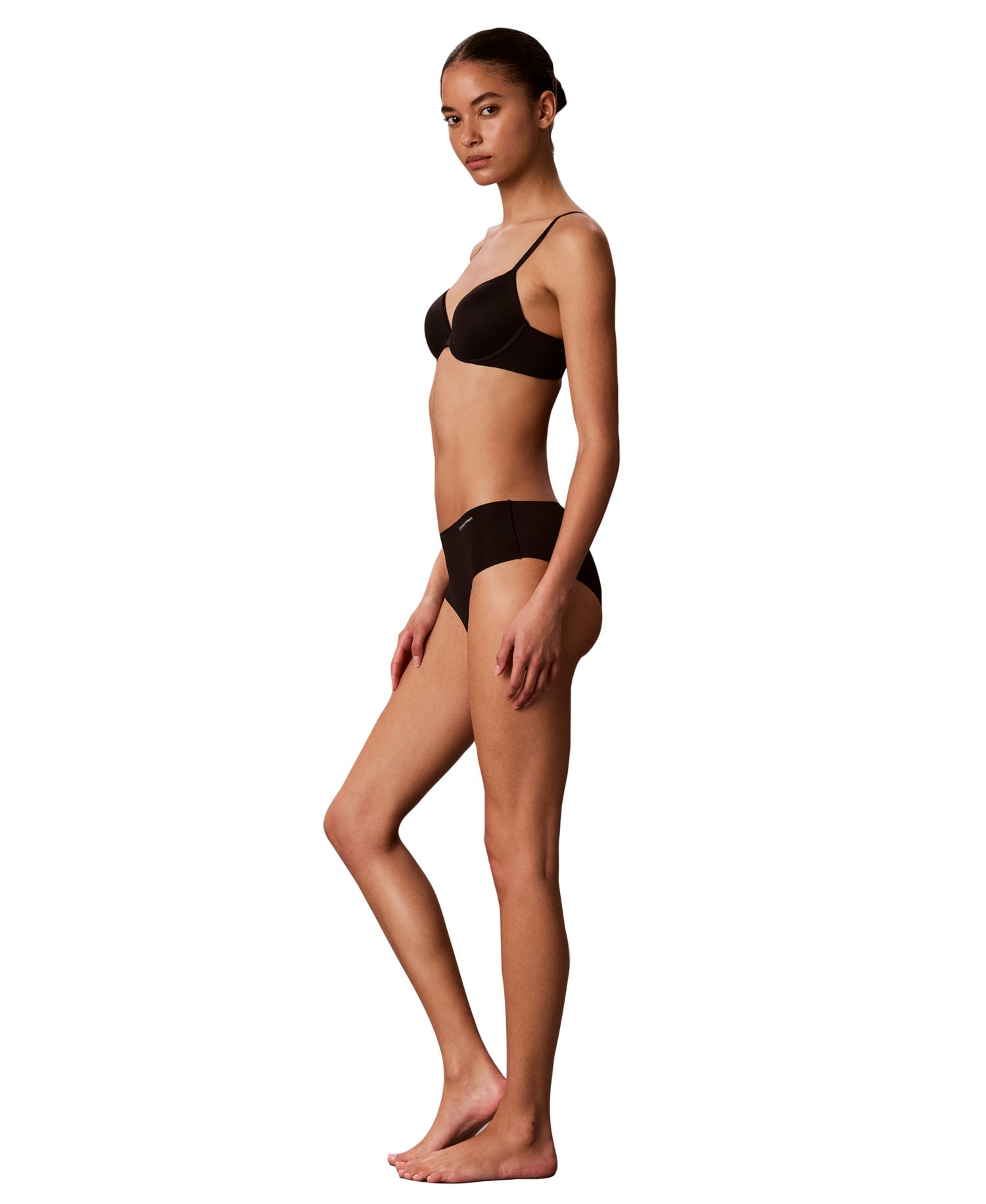 Invisibles Microfiber Stretch Seamless Hipster Panty, 5-Pack, QD5419