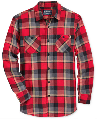 American Rag Men's Plaid Flannel Shirt, Only at Macy's
