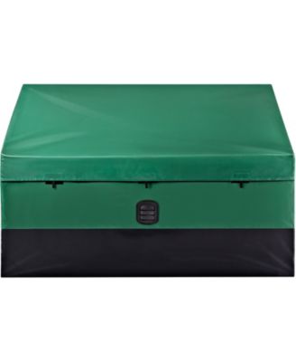 100 Gallon Waterproof Deck Storage Box with Durable Galvanized Frame