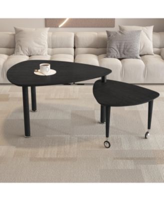 360degree(s) Rotatable Coffee Table, Oak Veneer