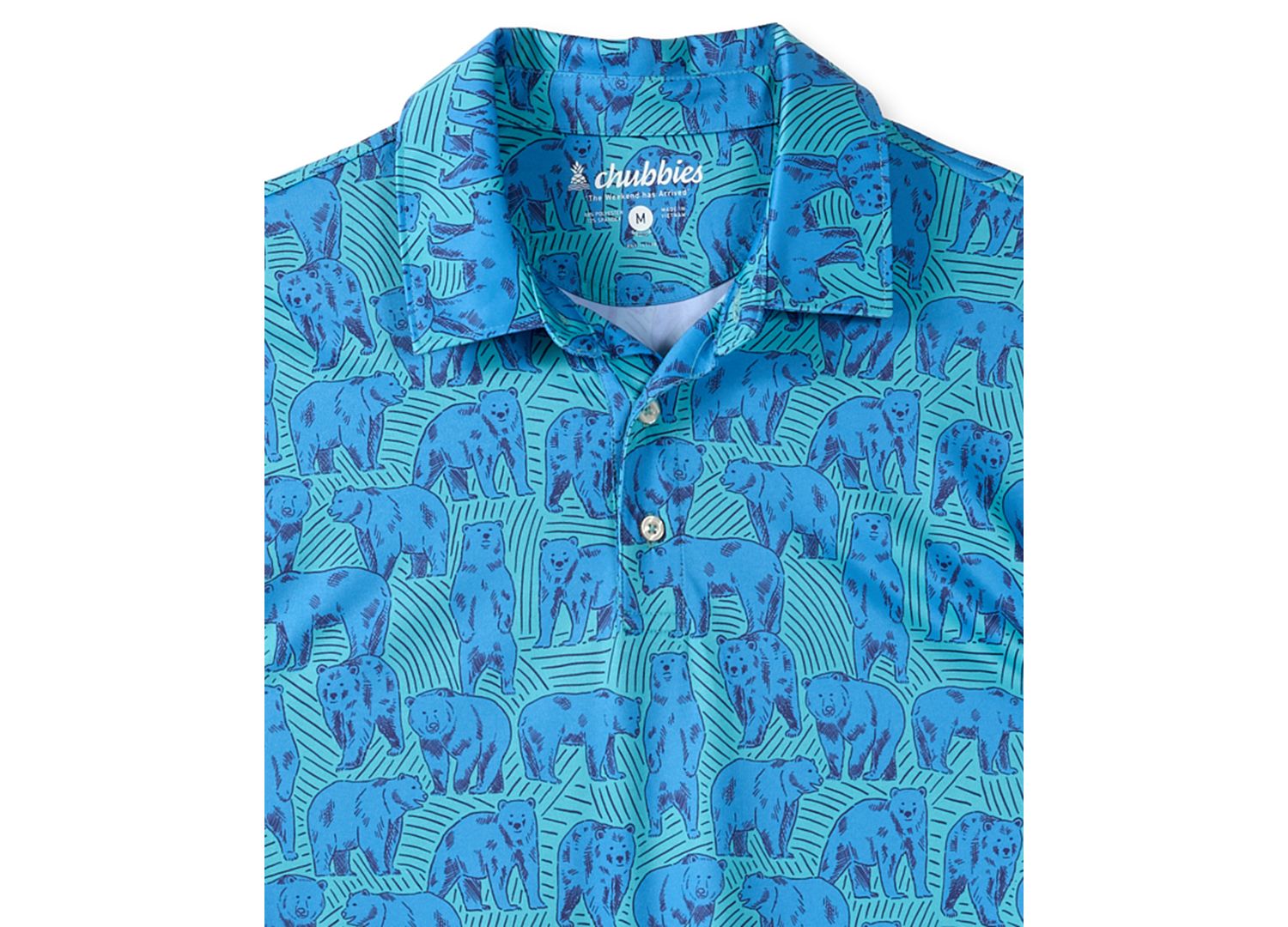Men's Bear With Me Regular-Fit Polo Shirt