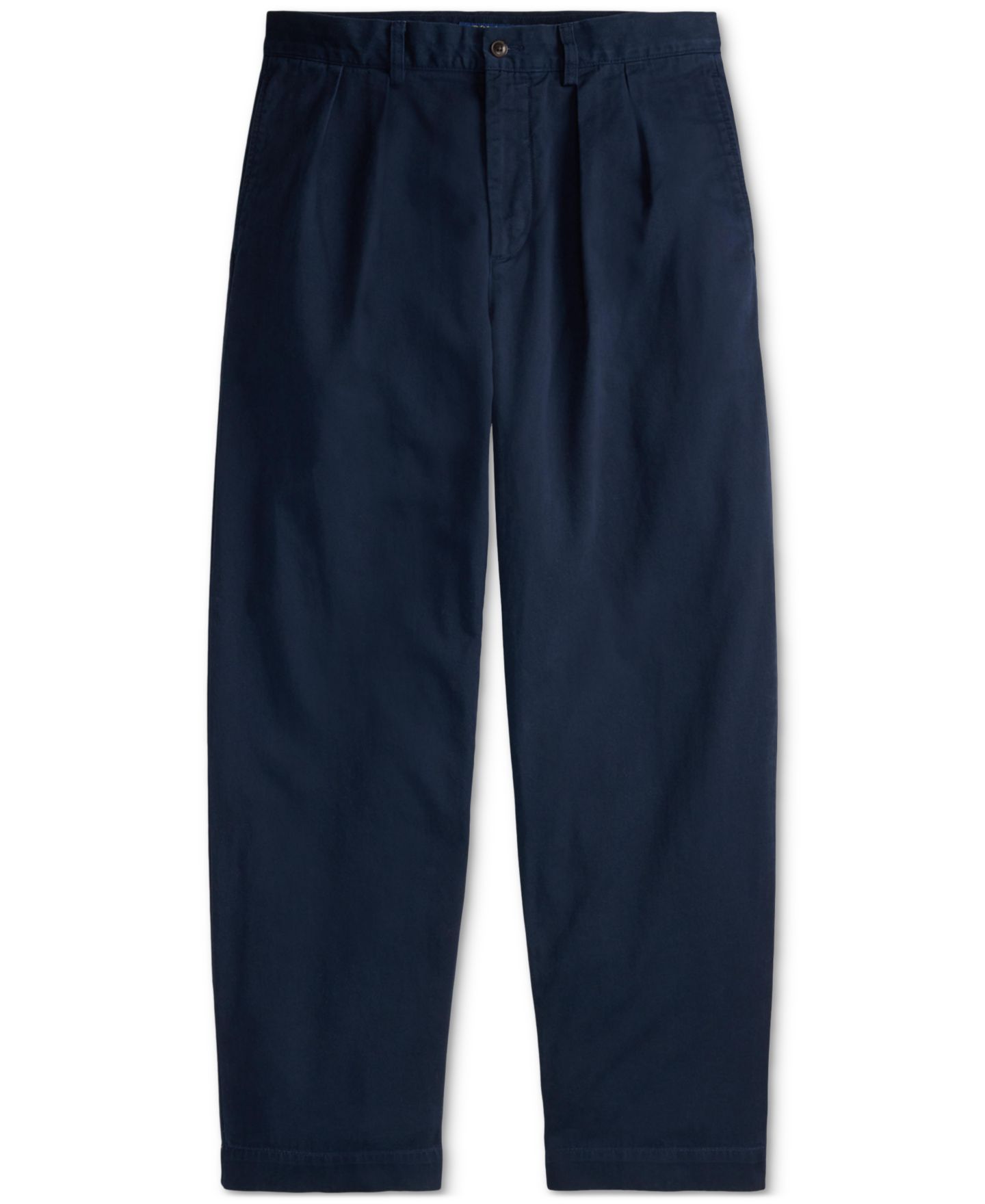 Мужские брюки Polo Ralph Lauren Suffield Relaxed-Fit Chino, цвет: Тёмно-синий — фото 4