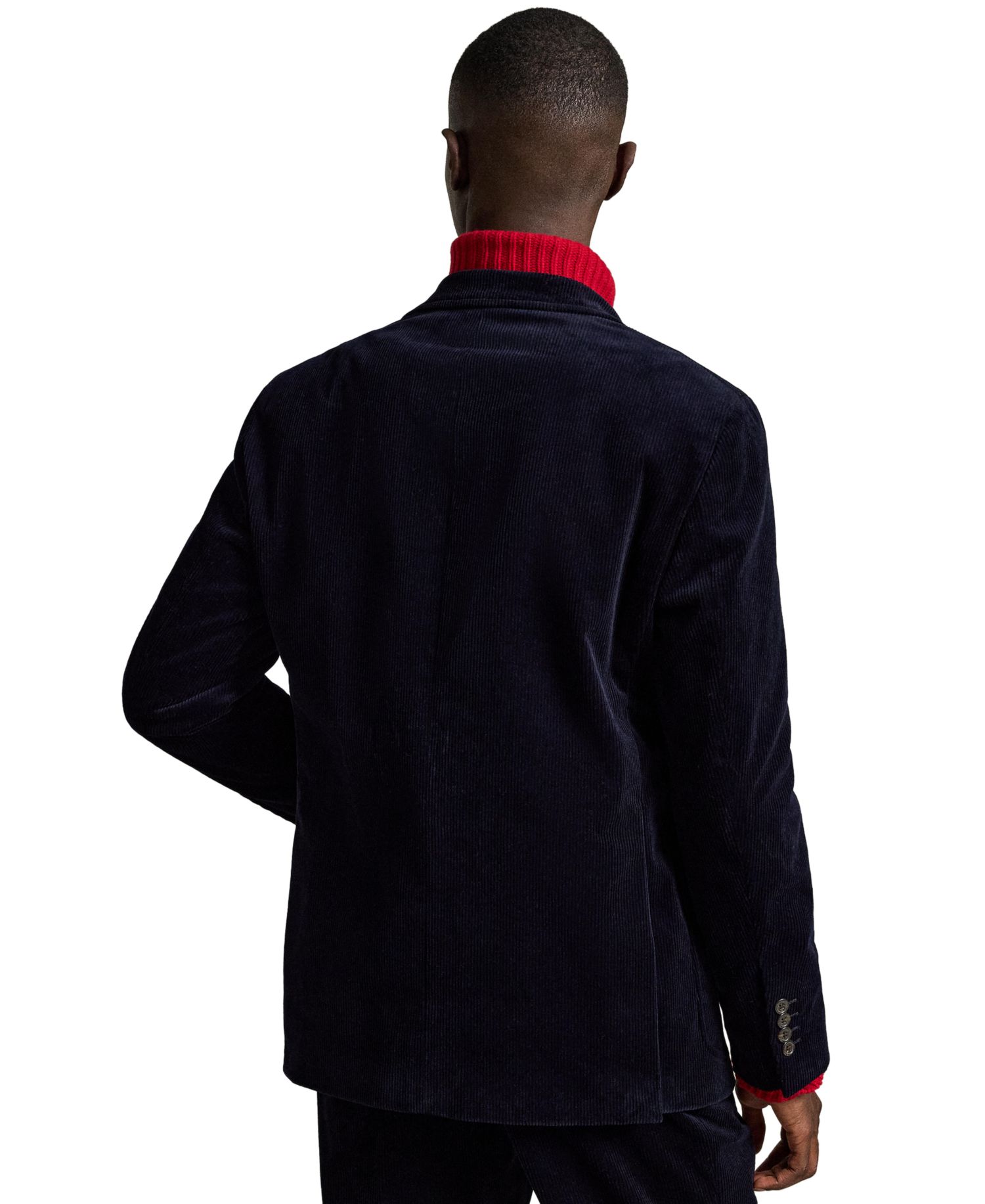 Men's Polo Modern Stretch Corduroy Suit Jacket
