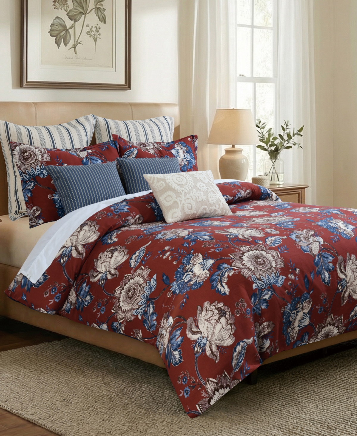 Levtex Home Royce Reversible -Piece Duvet Cover Set