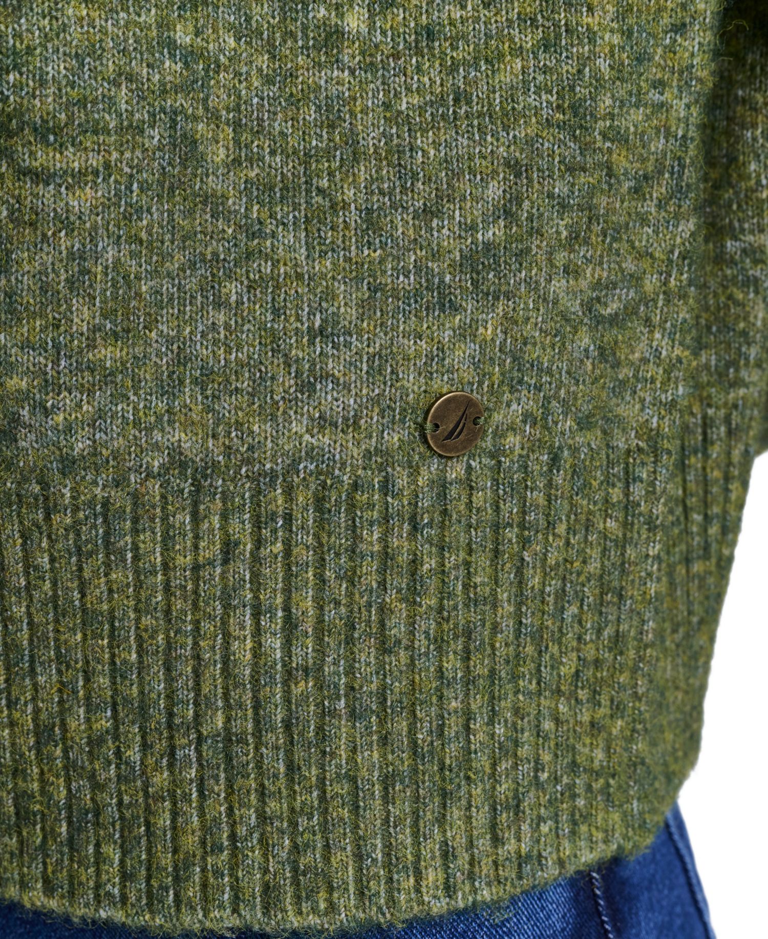 Women's Funnel-Neck Long-Sleeve Sweater