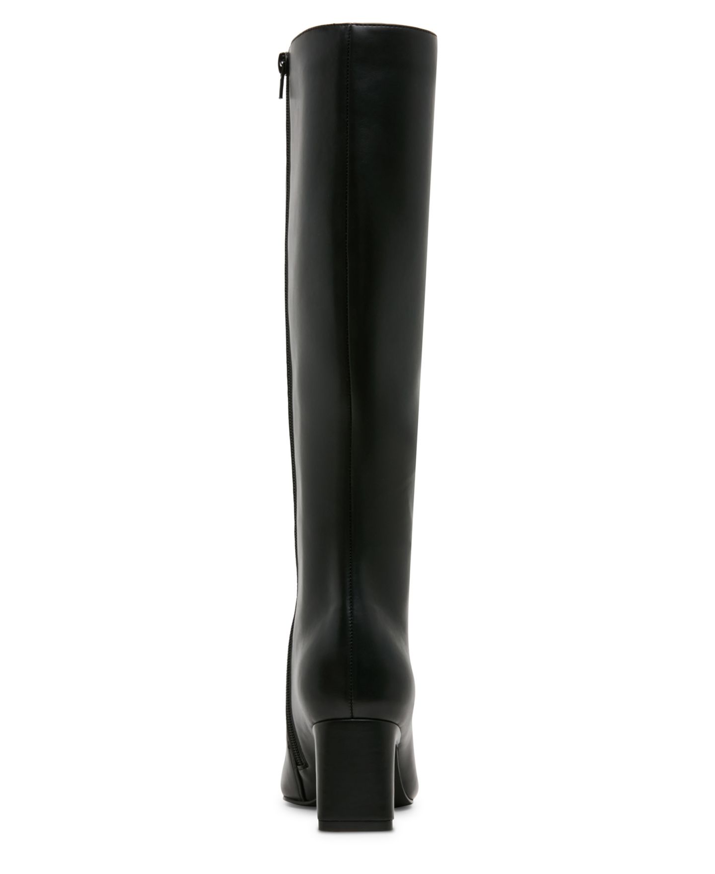 Женские ботинки Madden Girl Admyre Stovepipe Blade Heel Tall Dress Boots, Regular & Wide-Calf, цвет: Чёрный — фото 3