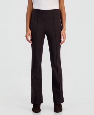 Women's Pull-on Flare Mid-Rise Pants
