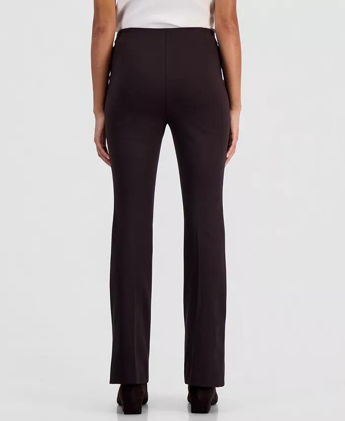 Women's Pull-on Flare Mid-Rise Pants - thumbnail 5