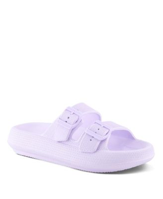 Women's Bubbles Slide with Adjustable Rubber Buckle