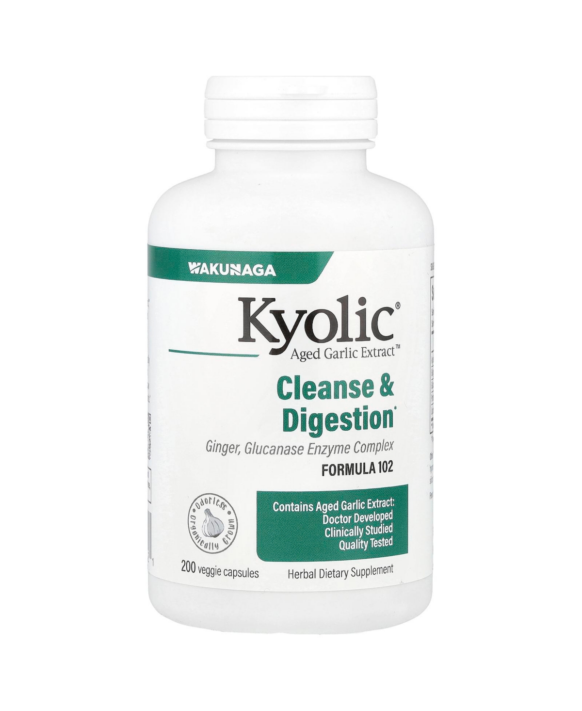 Kyolic Aged Garlic Extract Cleanse & Digestion Formula 102