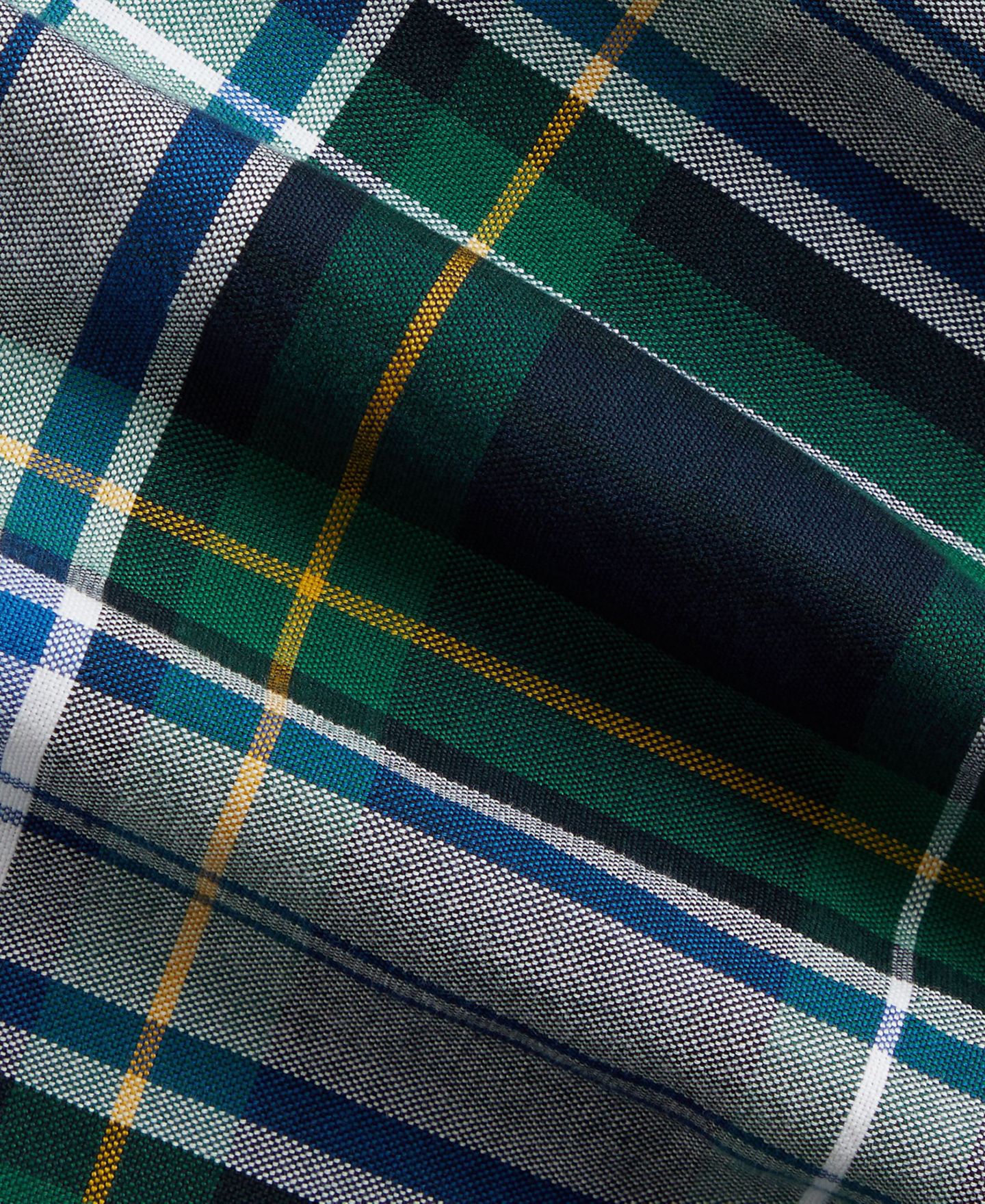 Боди Oxford, хлопок — Polo Ralph Lauren, цвет: Белый зелёный разноцветный — фото 3