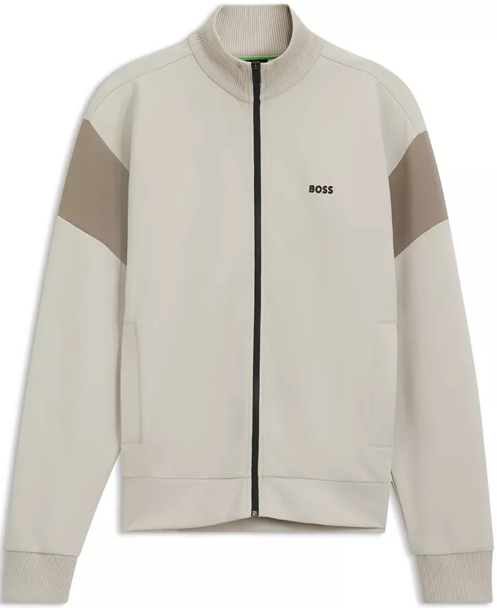 BOSS by Men's Cotton-Blend Regular-Fit Sweatshirt - thumbnail 2