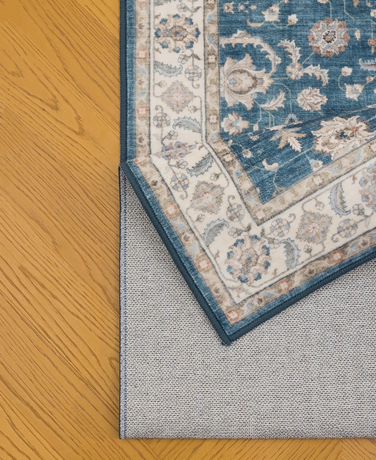 Mink Home Homewell Machine Washable HAM4007 7'10"x9'10" Area Rug