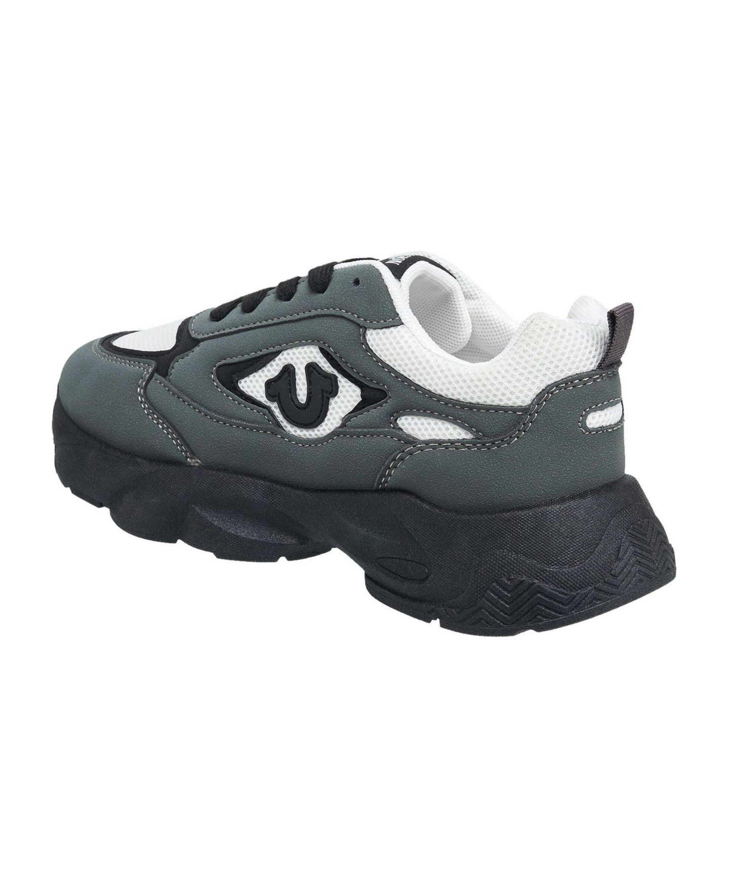 Кроссовки True Religion Cole Chunky Sneaker для мальчиков, цвет: Чёрный серый — фото 3