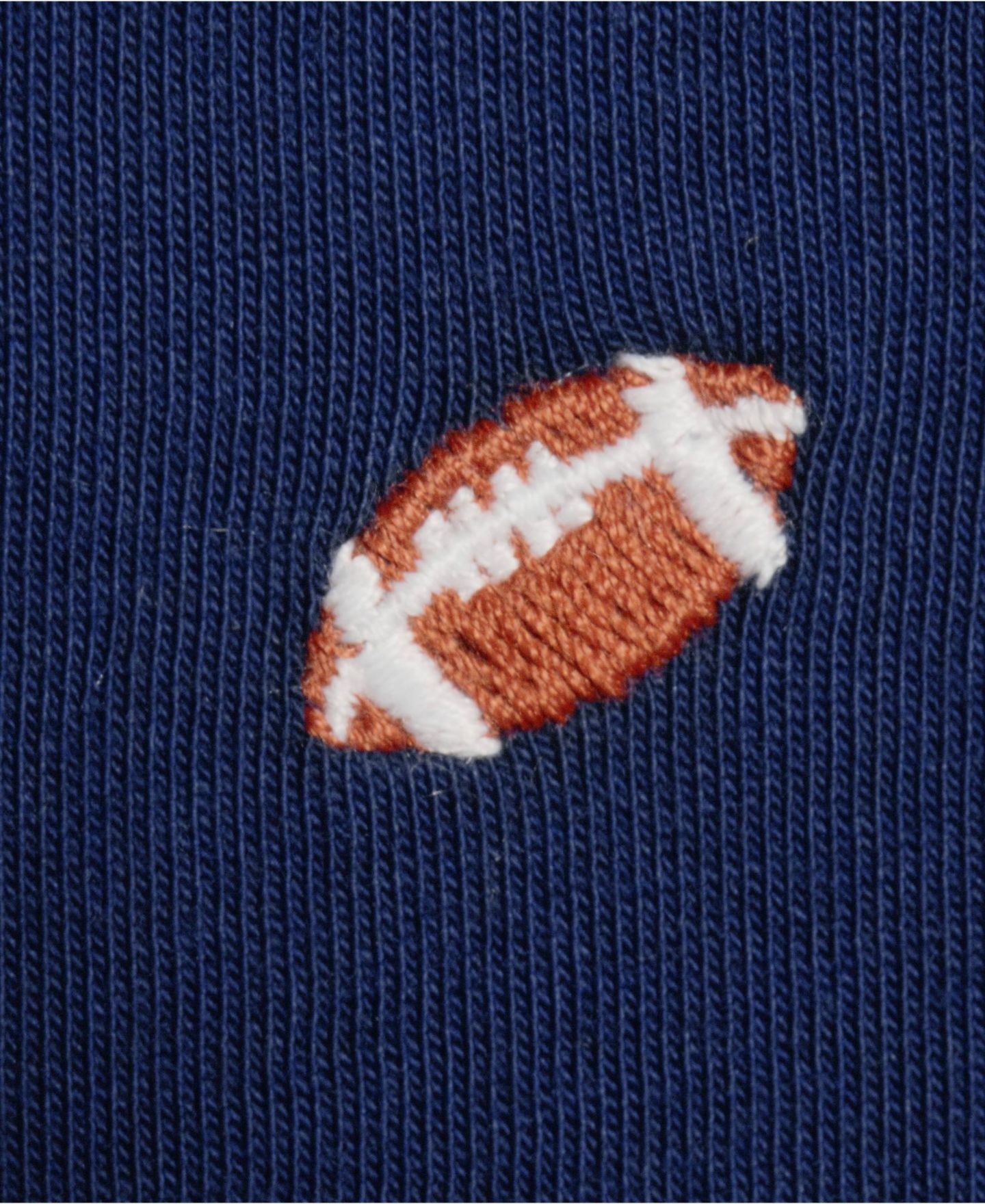 Женская футболка Lands' End Relaxed Supima Cotton Embroidered, цвет: Тёмно-синий — фото 4