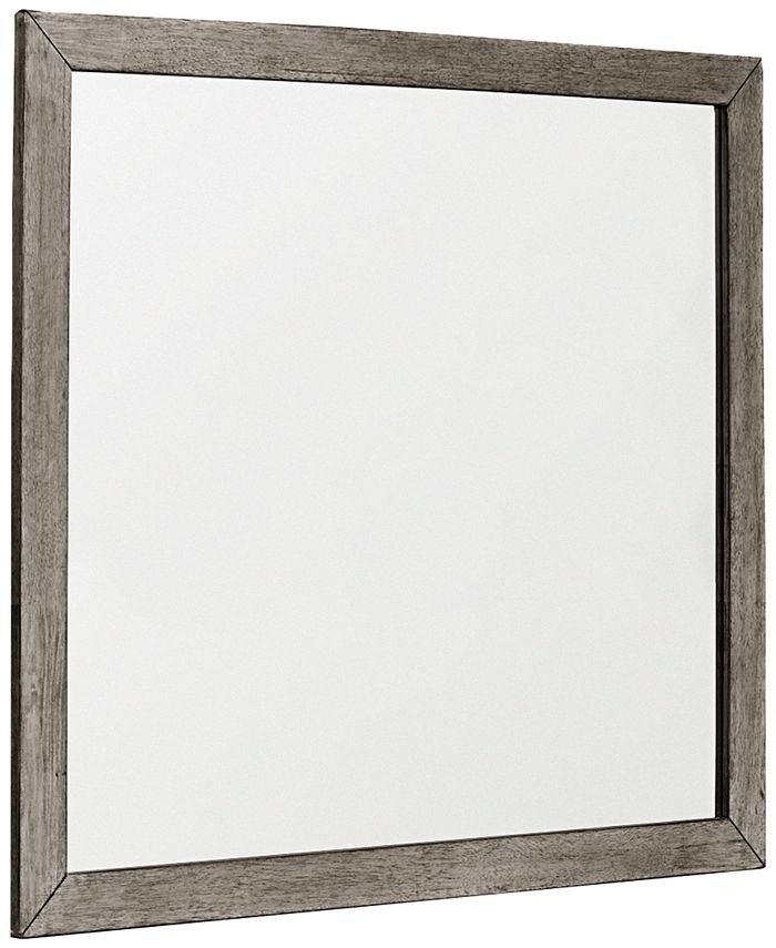 Furniture - Tribeca Grey Landscape Mirror, Only at Macy's
