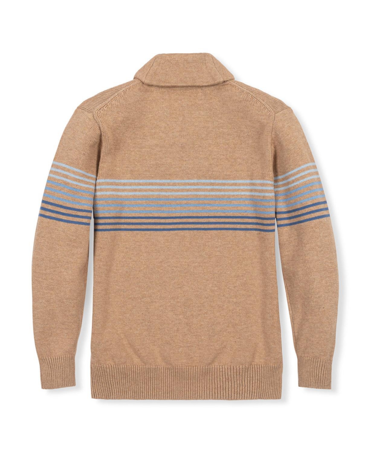 Hope & Henry Little Boys (5-7) Organic Shawl Collar Stripe Sweater
