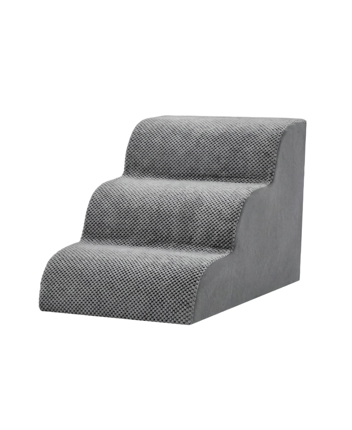 Zeny Staircase ramps designed for small dogs and cats, high-density foam curved pet steps