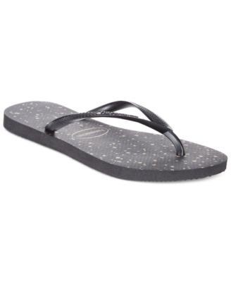 havaianas slim glitter flip flop