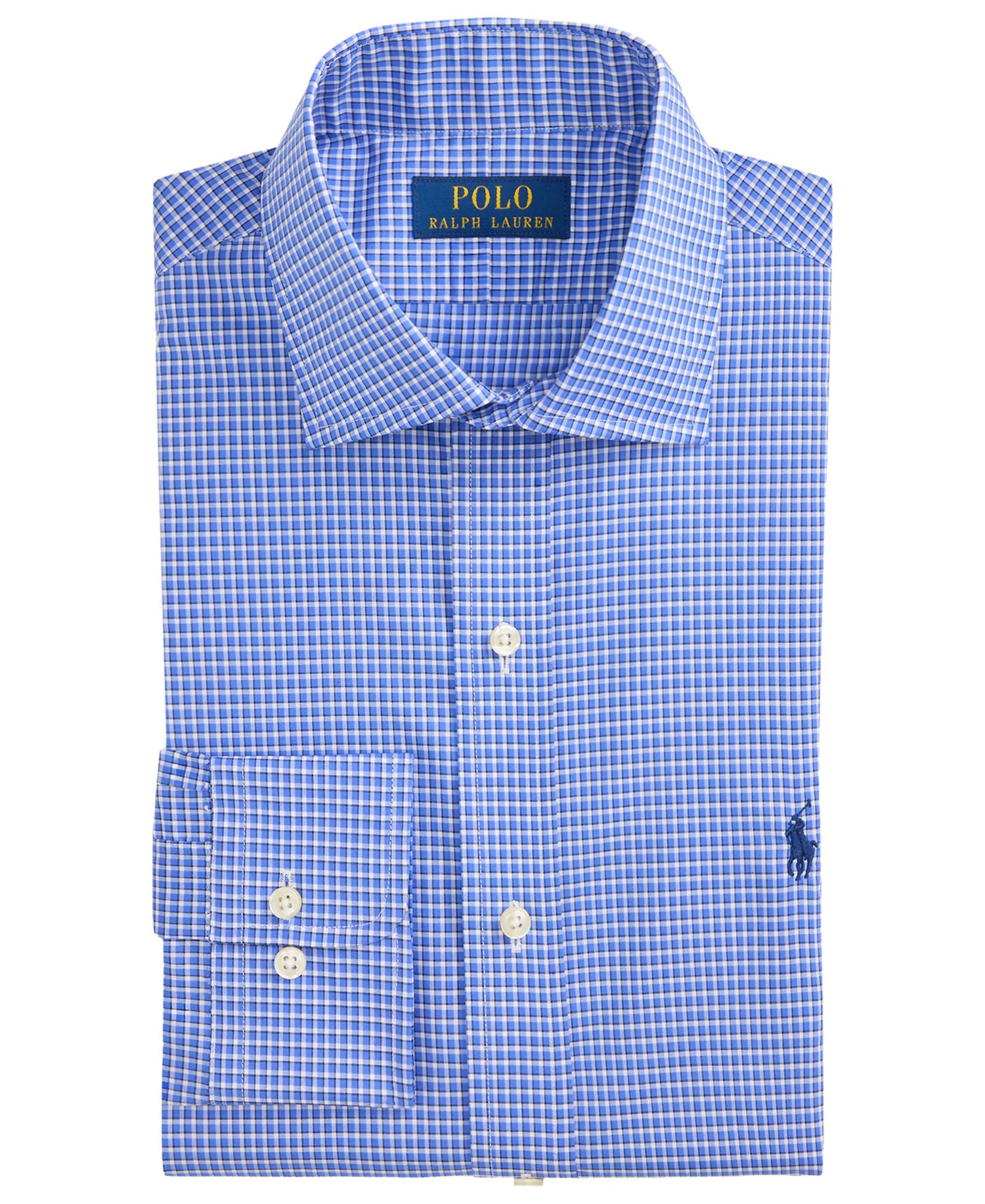 Men's Regent Checked Poplin Classic-Fit Shirt