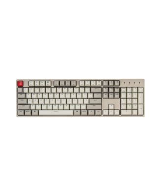 Wired Mechanical 104-Key Full-Size Keyboard for Windows and Mac