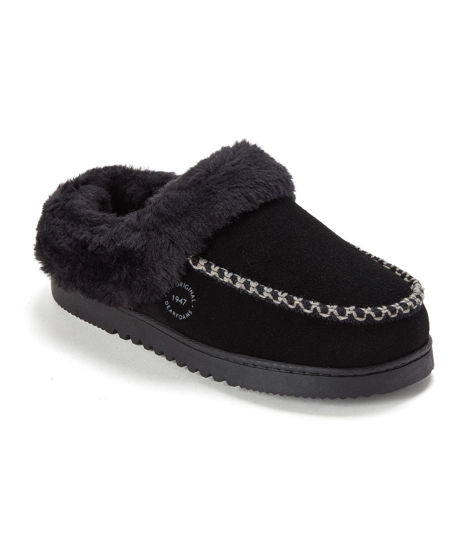 Women's Blaine Genuine Suede Clog Slippers
