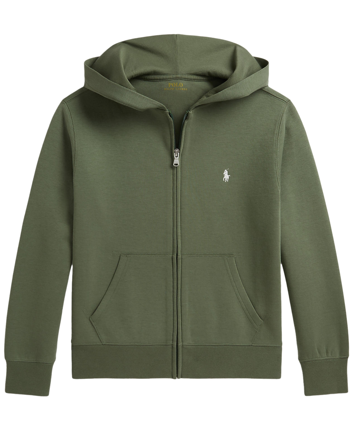 Polo Ralph Lauren Boys' 8-20 Double-Knit Full-Zip Hoodie