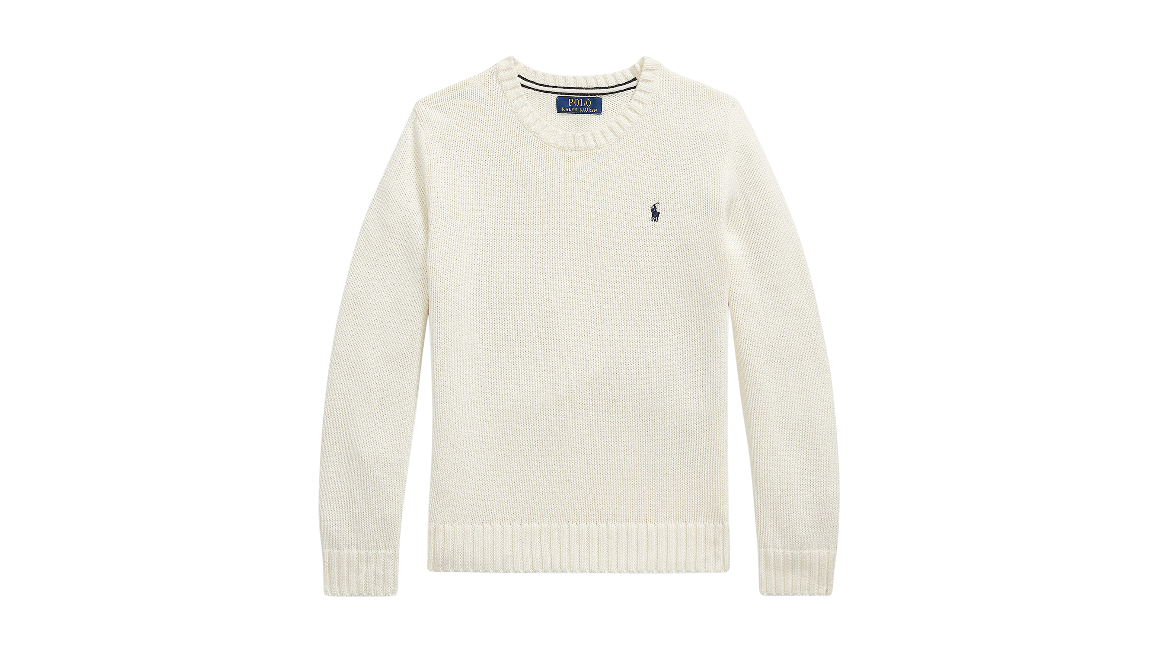 Polo Ralph Lauren Boys' 8-20 Cotton Crewneck Sweater