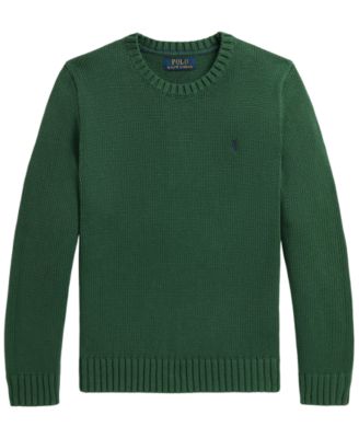Boys' 8-20 Cotton Crewneck Sweater