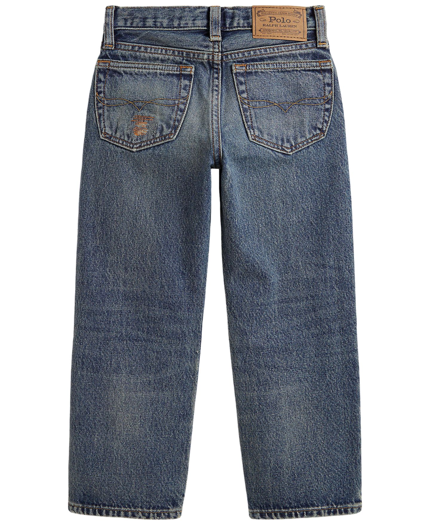 Джинсы Polo Ralph Lauren Lynwood Relaxed-Fit Distressed Jeans для мальчиков, цвет: Еловый — фото 2