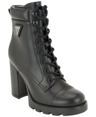Women's Nellsy Lace-Up Block Heel Hiker Booties