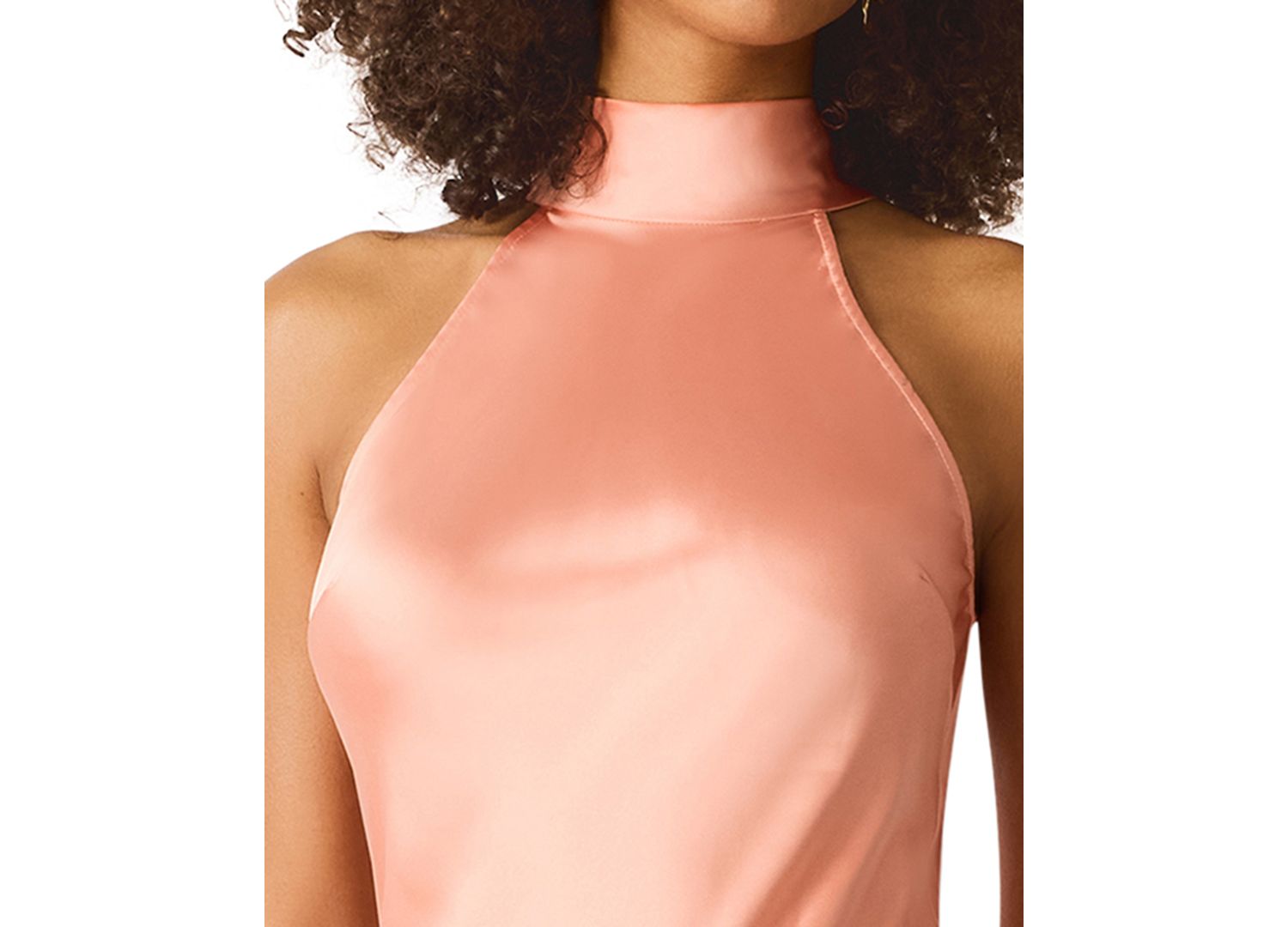 Lara Satin Maxi Dress