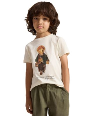 Boys' 2T-7 Polo Bear Cotton Jersey T-Shirt