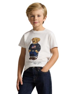 Boys' 2-7 Polo Bear Jersey T-Shirt