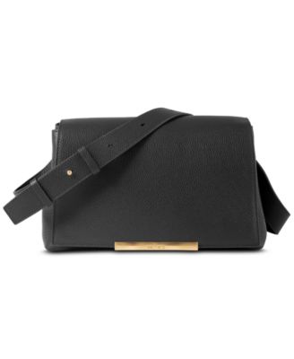 11AM Leather Soft Floater Adjustable Strap Small Crossbody Handbag