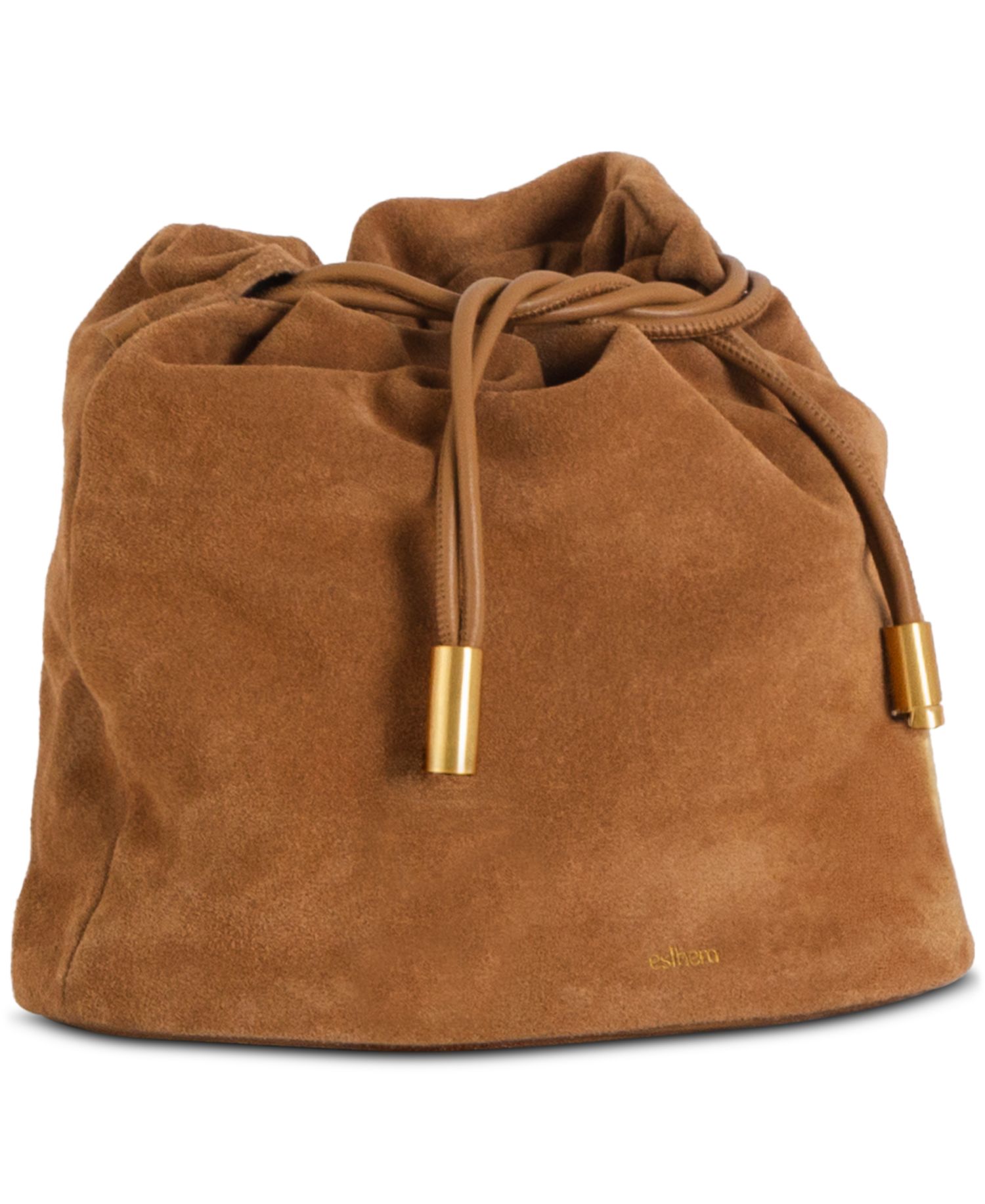 Suede Leather Convertible Small Crossbody Handbag