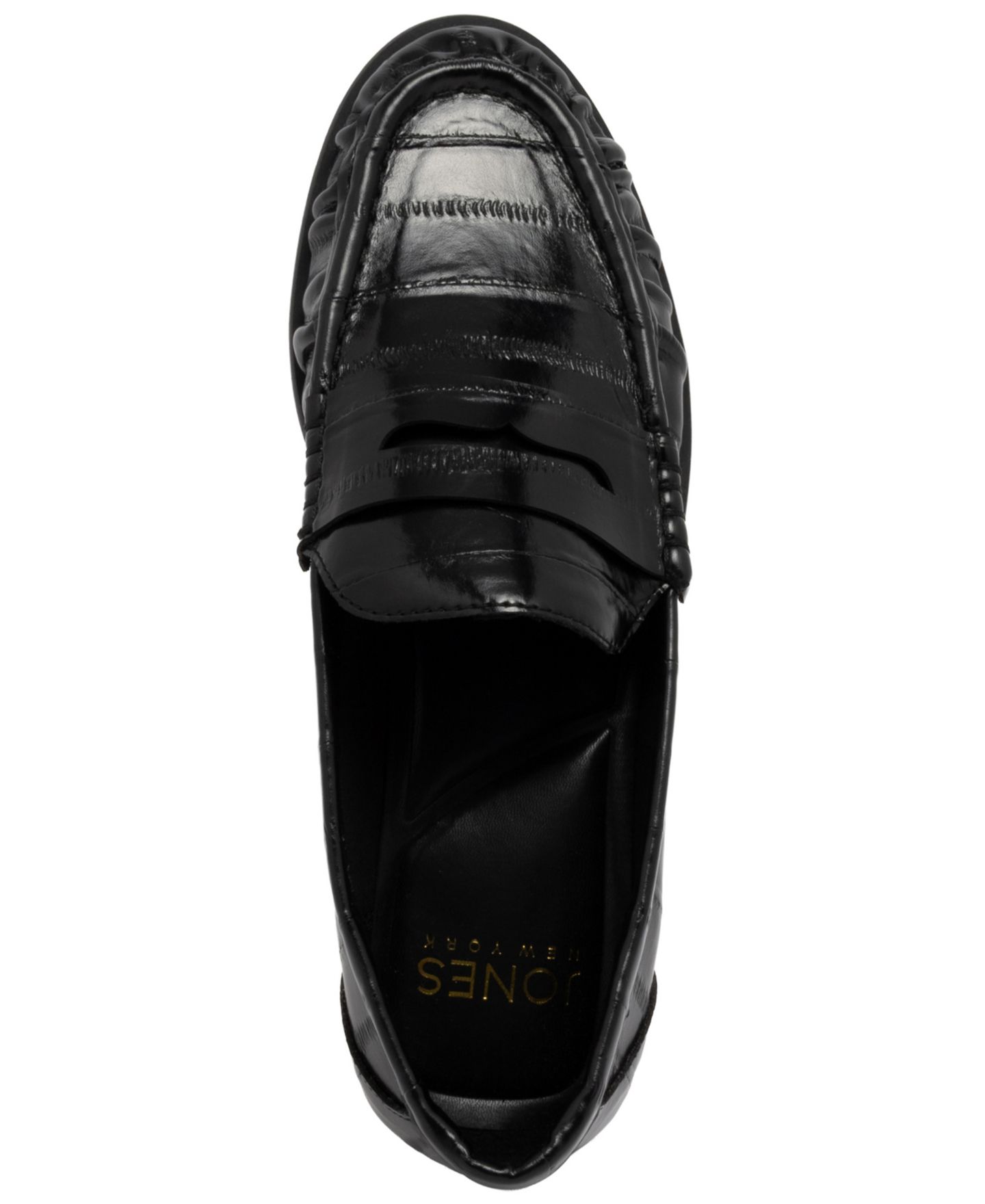 Женские туфли Jones New York Micaya Ruched Slip-On, цвет: Чёрный — фото 4