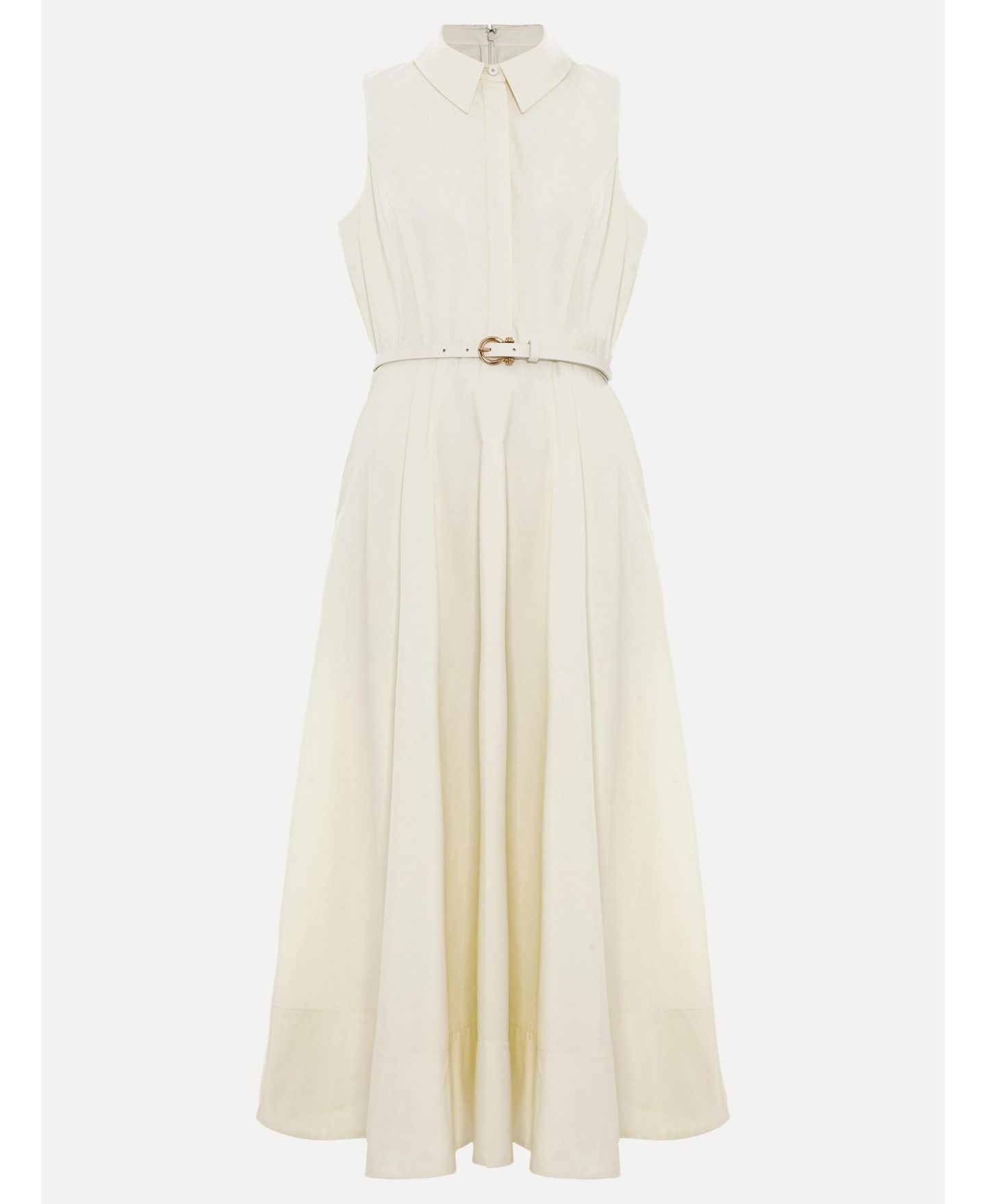 Женское платье Phase Eight Ariane Shirt Dress, цвет: Слоновая кость — фото 6