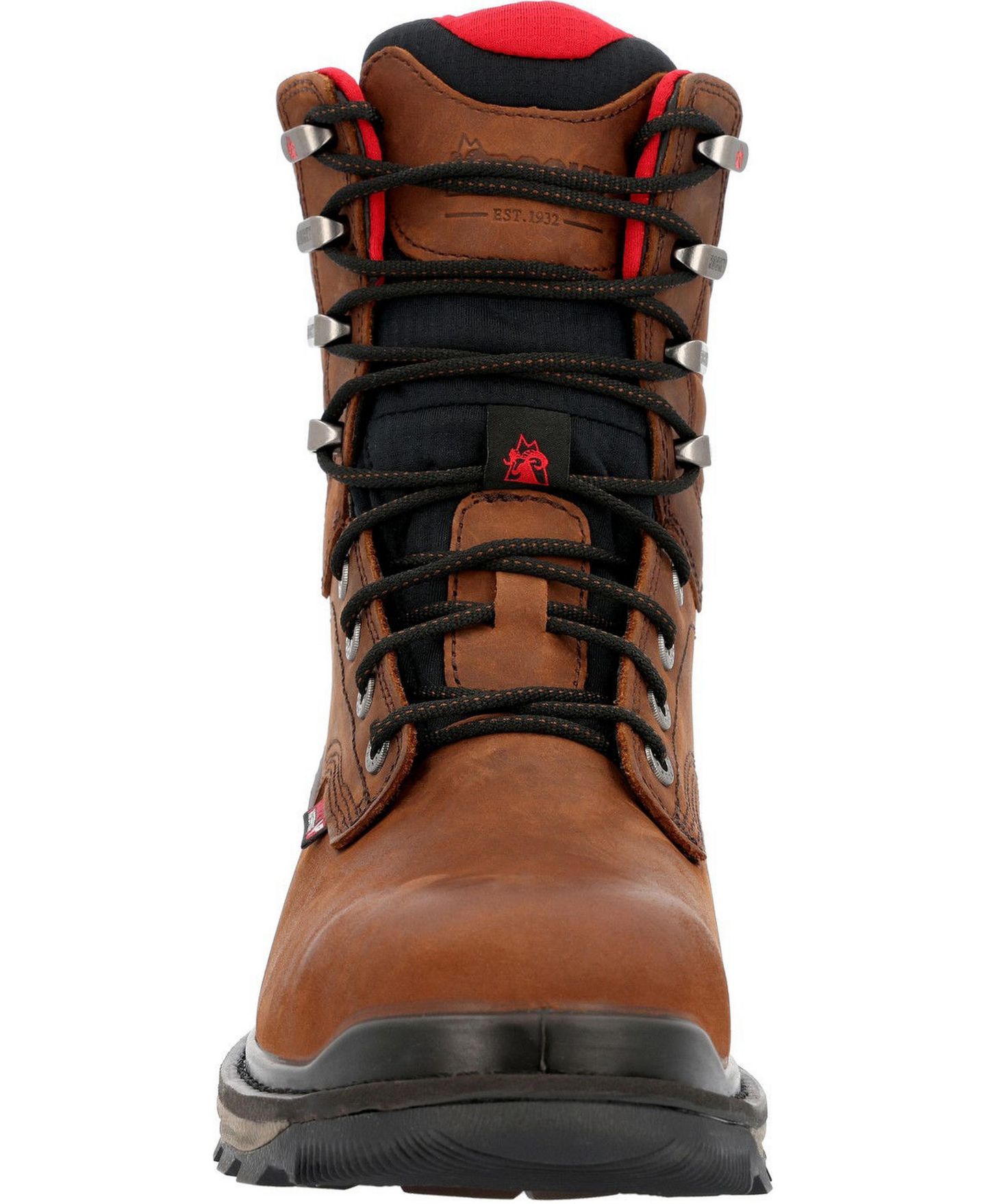 Мужские ботинки ROCKY Rams Horn Waterproof Composite Toe Work Boot, цвет: Коричневый — фото 3