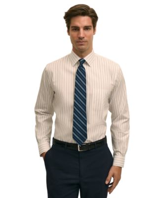 Men's Spread Collar Dress Shirt