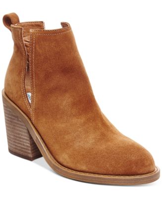 tan booties macys