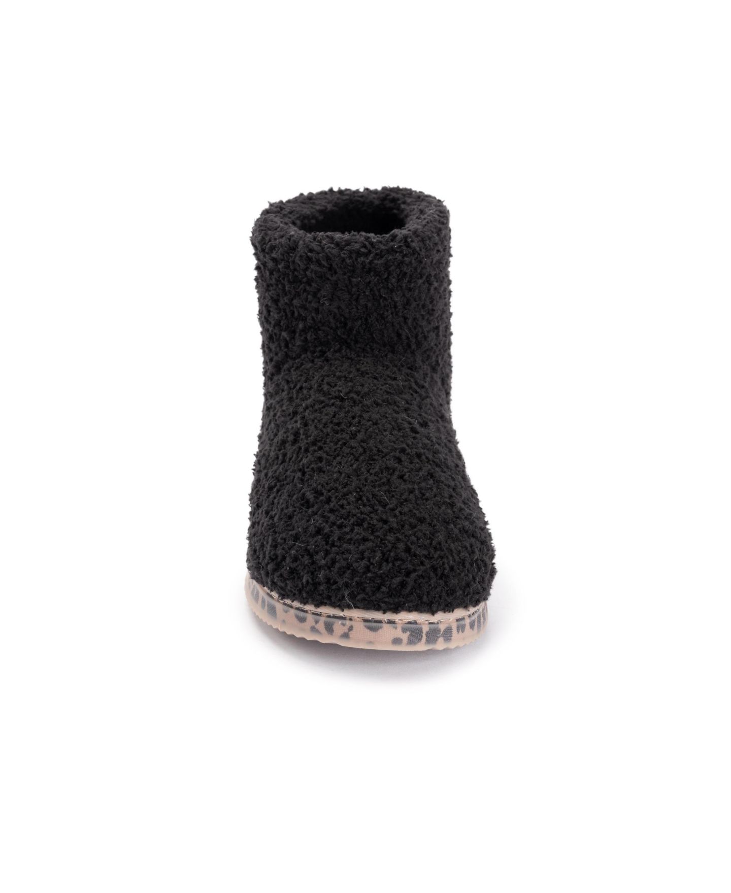 Женские тапочки MUK LUKS Fabiola Bootie Slippers, цвет: Чёрный — фото 5