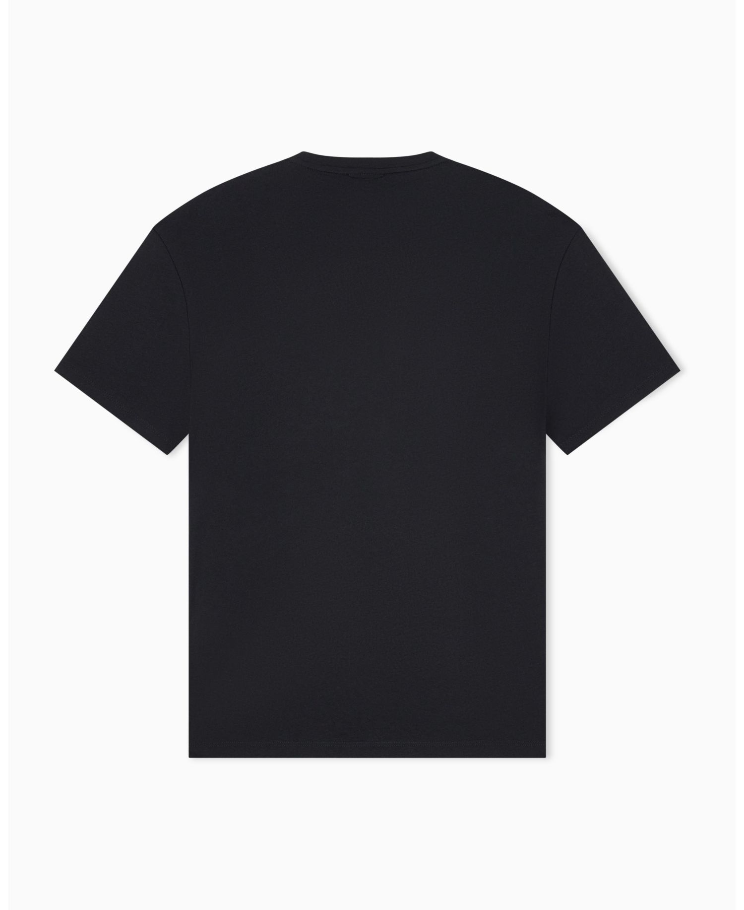 Men's Black And Gold Slim T-Shirt