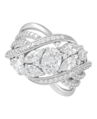 Cubic Zirconia (4-1/5 ct. t.w.) Ring in Sterling Silver
