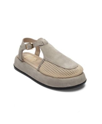 Forever and Always Shoes Women's Lurelia Leather Platform Sandal