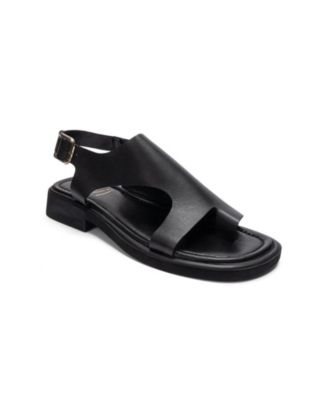 Forever and Always Shoes Women's Burley Leather Slingback Sandal