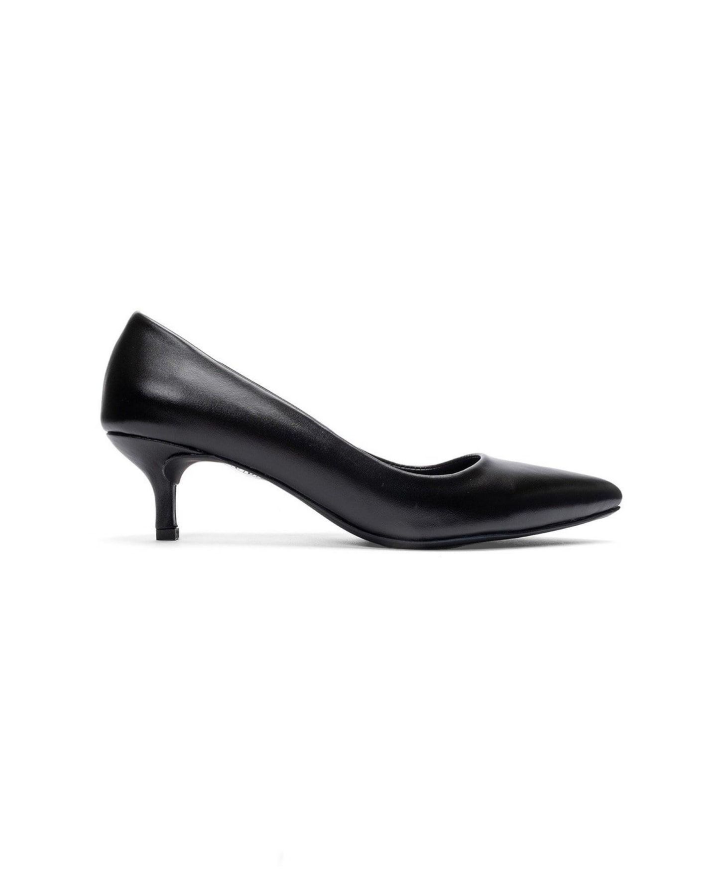 Женские туфли Forever & Always Shoes Jalen Leather Stiletto, цвет: Чёрный — фото 2