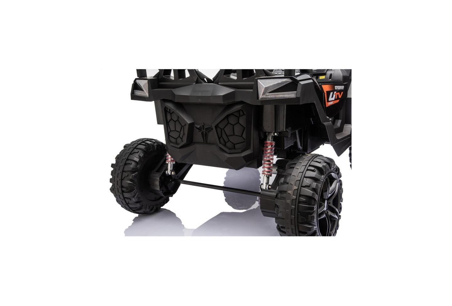 Детская игрушка YOBTOP 12V 7Ah Remote-Control Two-Mode Kids Electric UTV Ride-On Car, от 3 лет, цвет: Чёрный, вариант 1 — фото 4